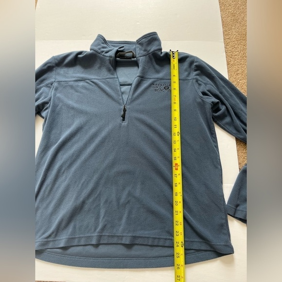 Men’s Mountain Hardwear Microchill Lite Zip Fleece Pullover size Medium - Picture 6 of 7